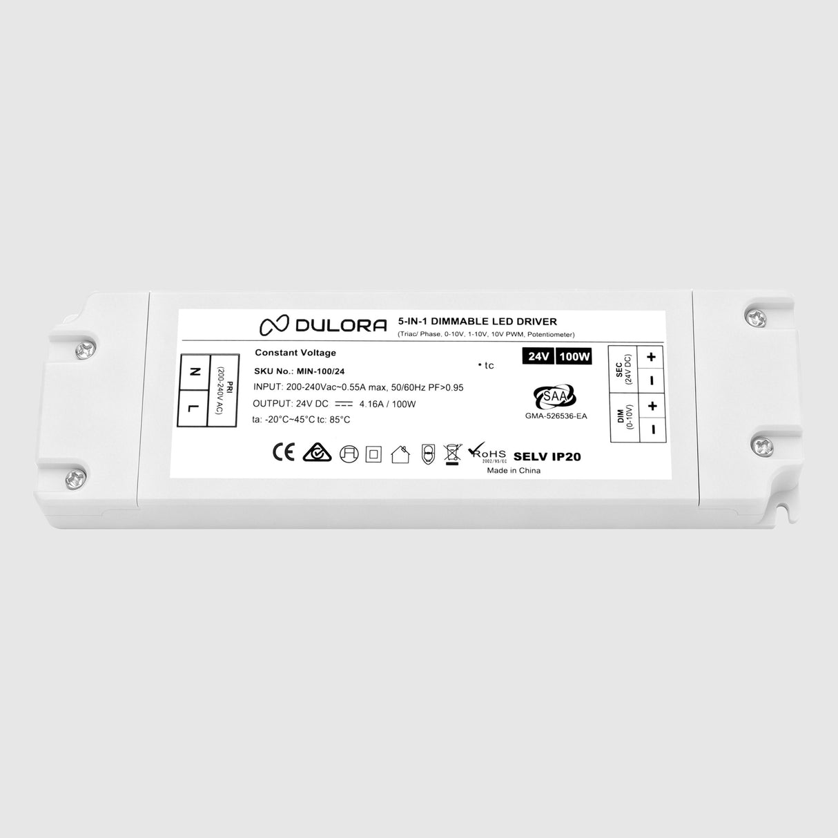 OmniDim Driver 5-in-1 Dimmable IP20 Indoor