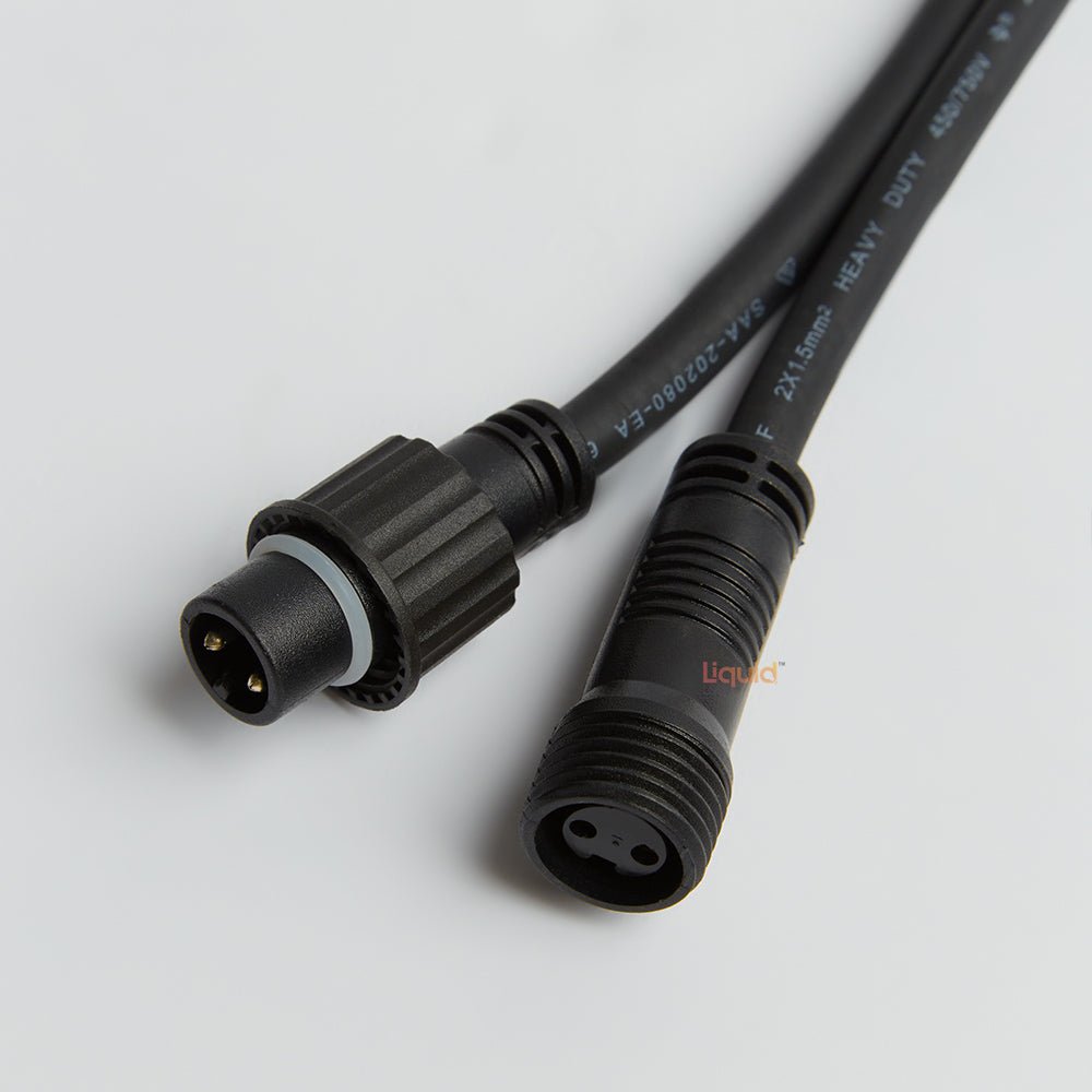 10M LED Festoon Kit at 50 cm Intervals Low Voltage - LiquidLEDs™ - Festoon String