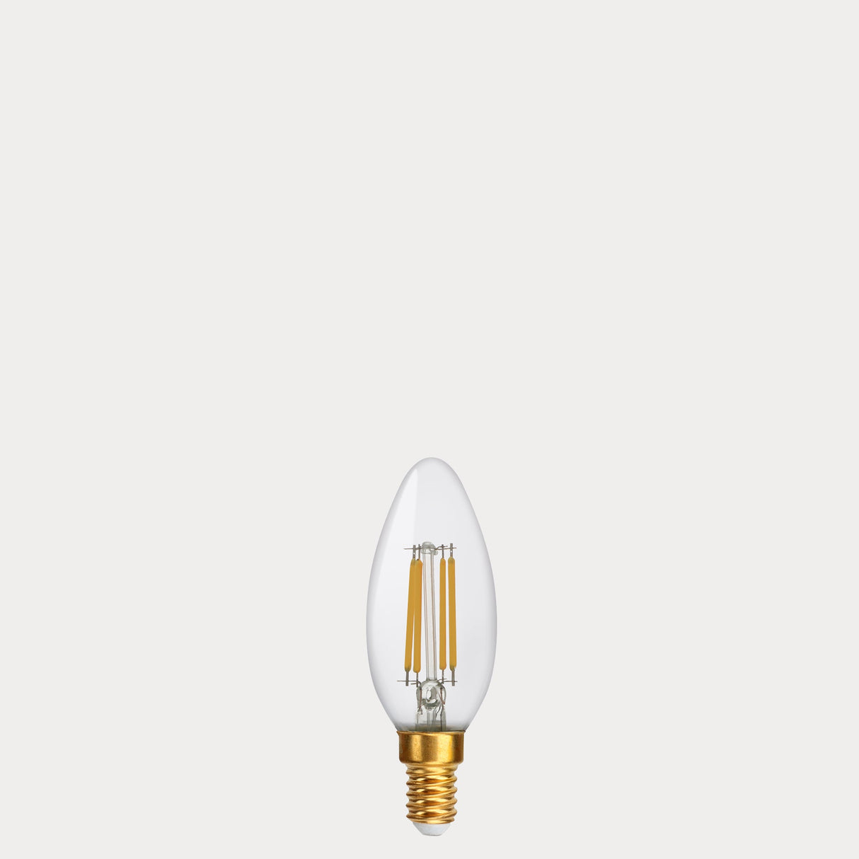 4W 24 Volt DC Candle LED Bulb E14 in Extra Warm