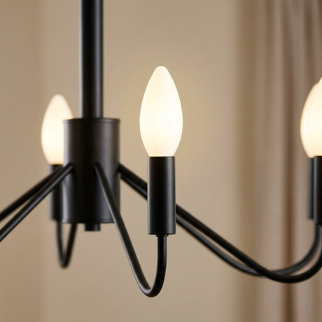 4.2W Candle LED Bulb E14 Porcelain in Warm White