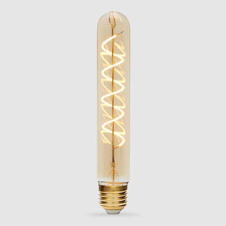 4W Medium Tube Spiral LED Bulb E27 in Ultra Warm - LiquidLEDs™ - Tubular Bulbs