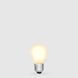 5.5W Fancy Round LED Bulb E27 Frost in Warm White - LiquidLEDs™ - Fancy Round