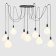 9 Drop Chandelier Light + Porcelain R160 - LiquidLEDs™ - Ceiling Lights