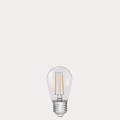 1W 24 Volt DC S14 Shatterproof LED Bulb E27 in Extra Warm