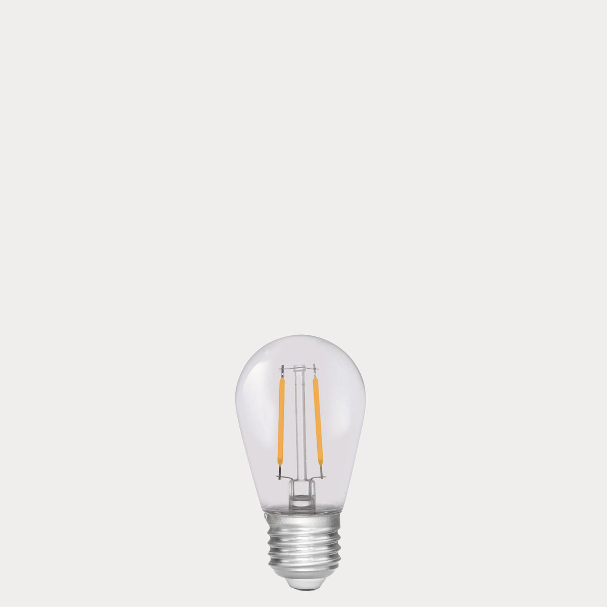 2W 24 Volt DC S14 Shatterproof LED Bulb E27 in Warm White
