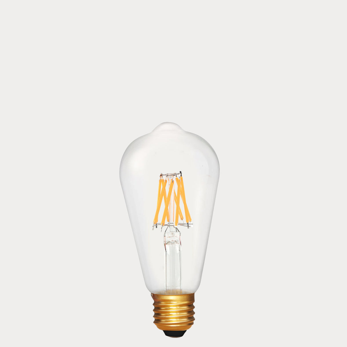 6W 24 Volt DC Edison LED Bulb E27 in Extra Warm