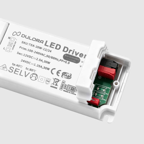 VoltSwitch Driver 12/24V Switchable IP20 Non-Dimmable