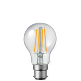 10W GLS LED Bulb B22 Clear in Soft White - LiquidLEDs™ - Traditional Bulbs