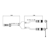 2 Way Festoon String Splitter - LiquidLEDs™ - Festoon Accessories