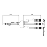 3 Way Festoon String Splitter - LiquidLEDs™ - Festoon Accessories