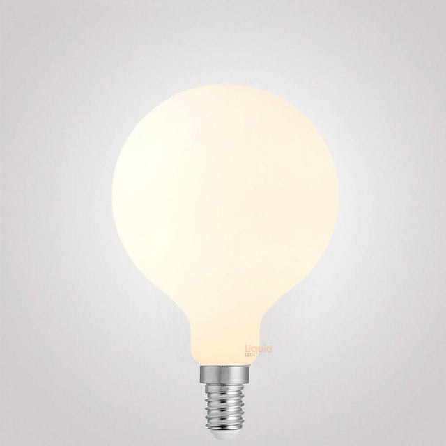 6W G80 LED Globe E14 Matte Finish in Warm White - LiquidLEDs™ - Globe Bulbs